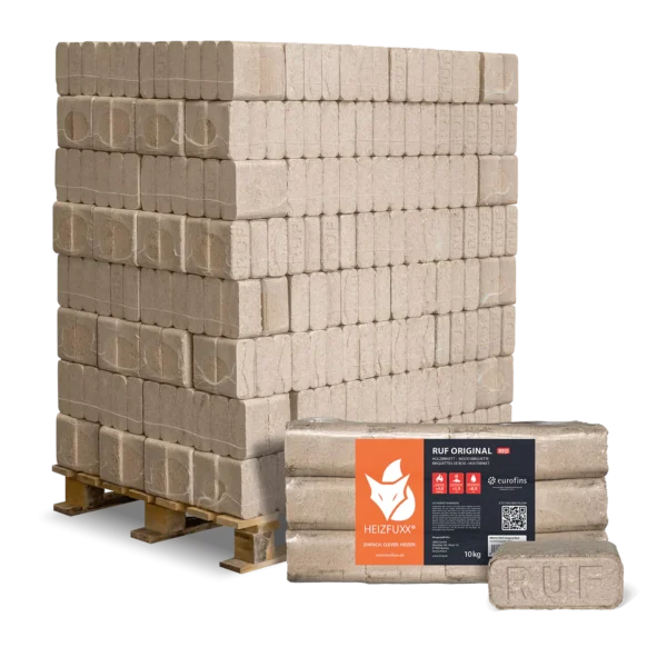 Briquetas de madera RUF Original Red 96 x 10 k