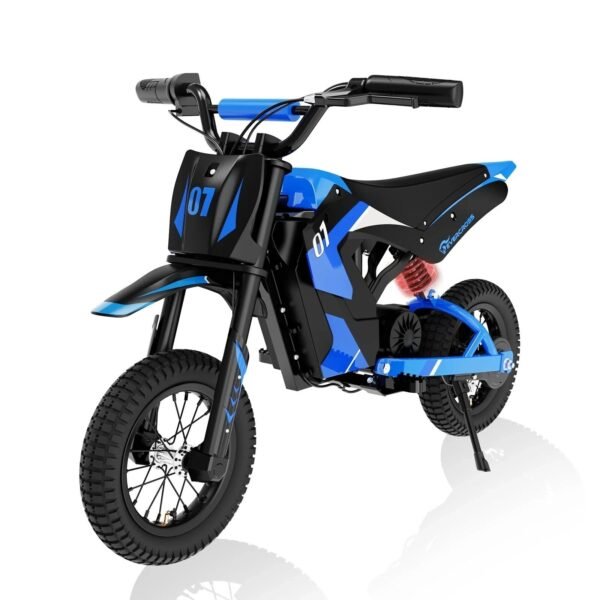 EVERCROSS [EU Direct] EVERCROSS EV12M Moto eléctrica todoterreno Scooter eléctrico Batería de 36 V y 4 Ah Motor de 300 W Neumáticos de 12 pulgadas Autonomía máxima de 15 km Carga máxima de 65 kg Niños