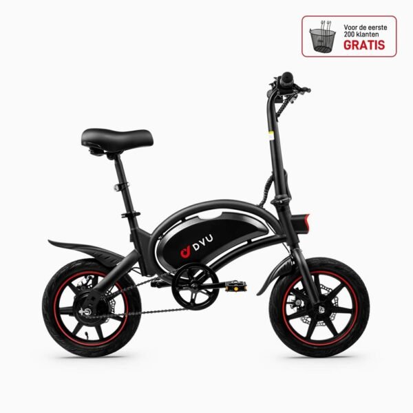 Bicicleta eléctrica plegable mini DYU D3F de 14 pulgadas