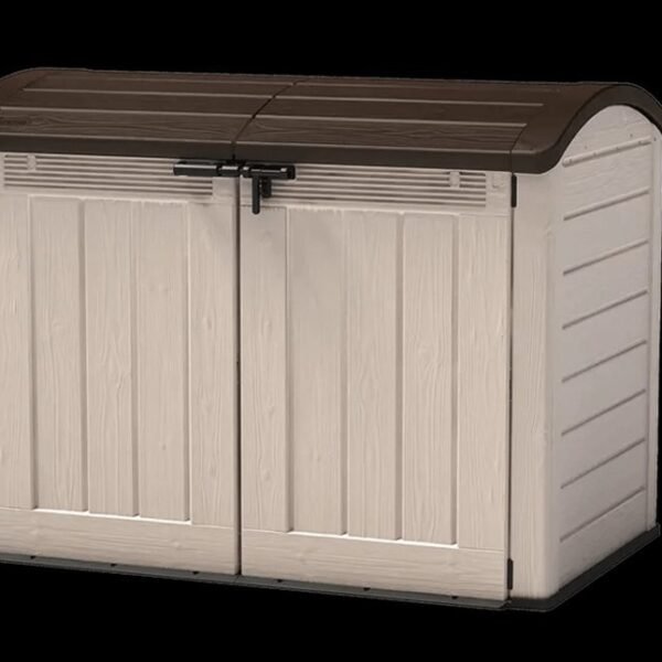 Caseta de jardín SIO Ultra – 177 x 113 x 134 cm y 2000 l – Marró