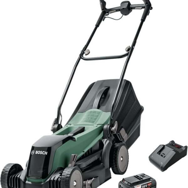 Bosch Garden 06008B9B00 EasyRotak 36-550 Cortacésped con batería de iones de litio de 36 voltios y 4,0 Ah