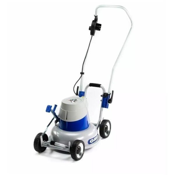 Tijeras eléctricas para jardín Grin EM37 220 V, capacidad de corte de 37 cm, función de mulching deslizante