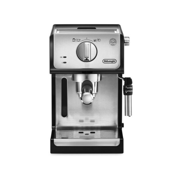 Delonghi Cafetera espresso manual compacta con bomba ECP35.31 Negro Plata