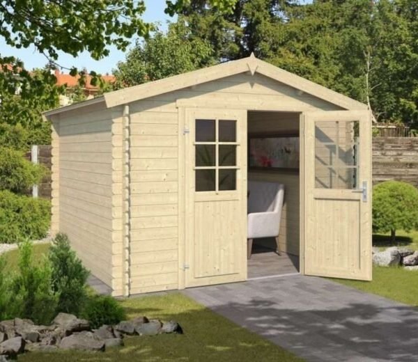 Blokhut Norah – 275x230cm – 28mm