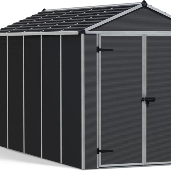 Caseta de jardín con told