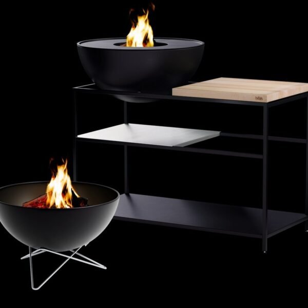 Hornillo con recipiente 70 Set de planchas para barbacoa debaj