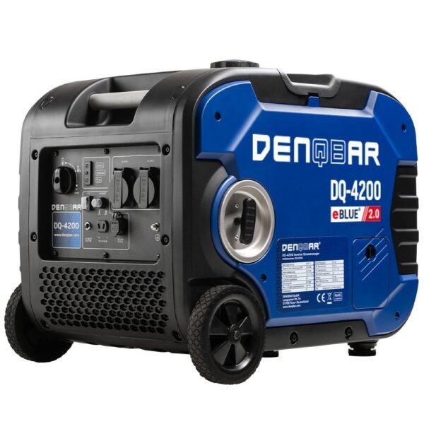 Generador inversor DENQBAR 4200W, DQ-4200 Generador portátil insonorizado con inversor