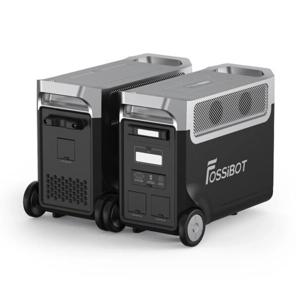 Fossibot F3600pro Powerstation + panel solar plegable de 420 W, generador de energía portátil LFP Max de 3840 Wh y 3600 W, AC/XT90