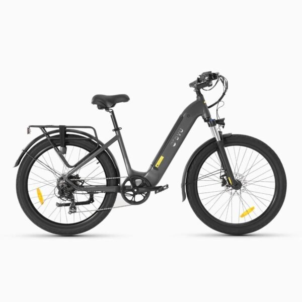 Bicicleta eléctrica urbana DYU C1 de 26 pulgadas – Reino Unido