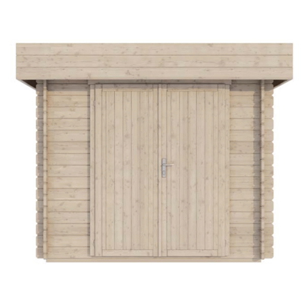 Caseta de jardín de madera ROVETO 4,7 m²: compacta y de alta calidad a un precio reducido