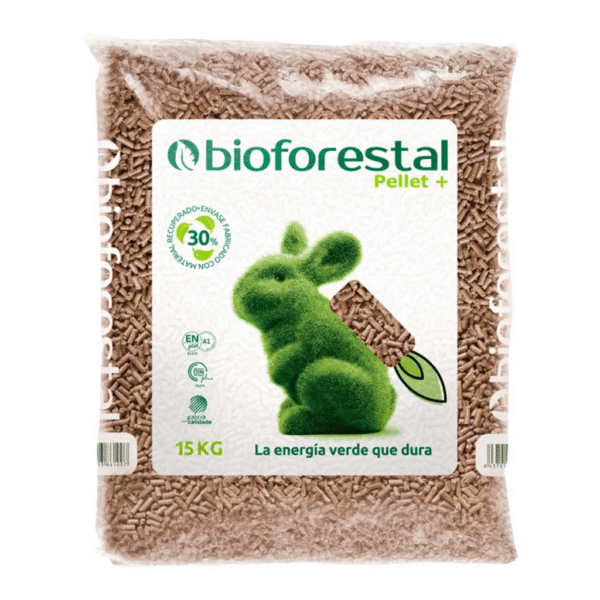 Palé de 70 sacos de gránulos BIOFORESTA